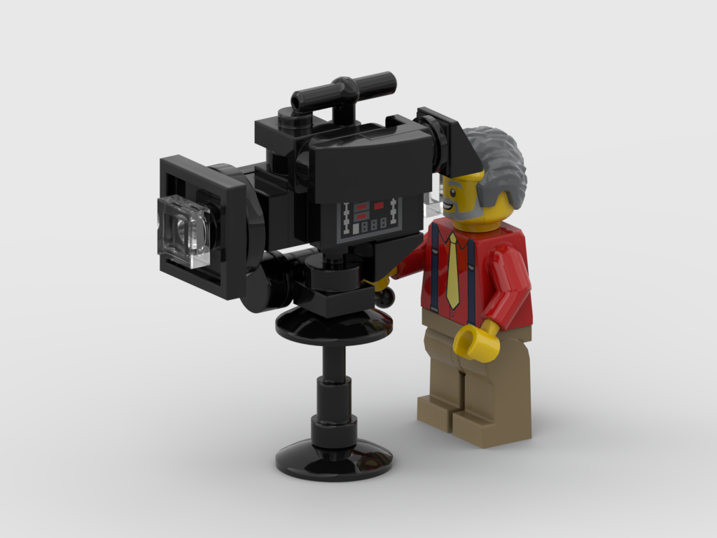 Professional Video Camera – Free MOC Building Instructions