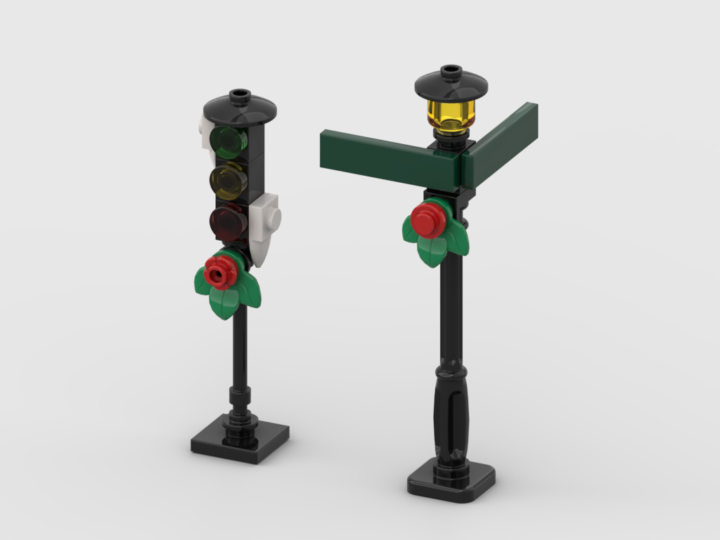 City Street Lights – Free Building MOC Instructions