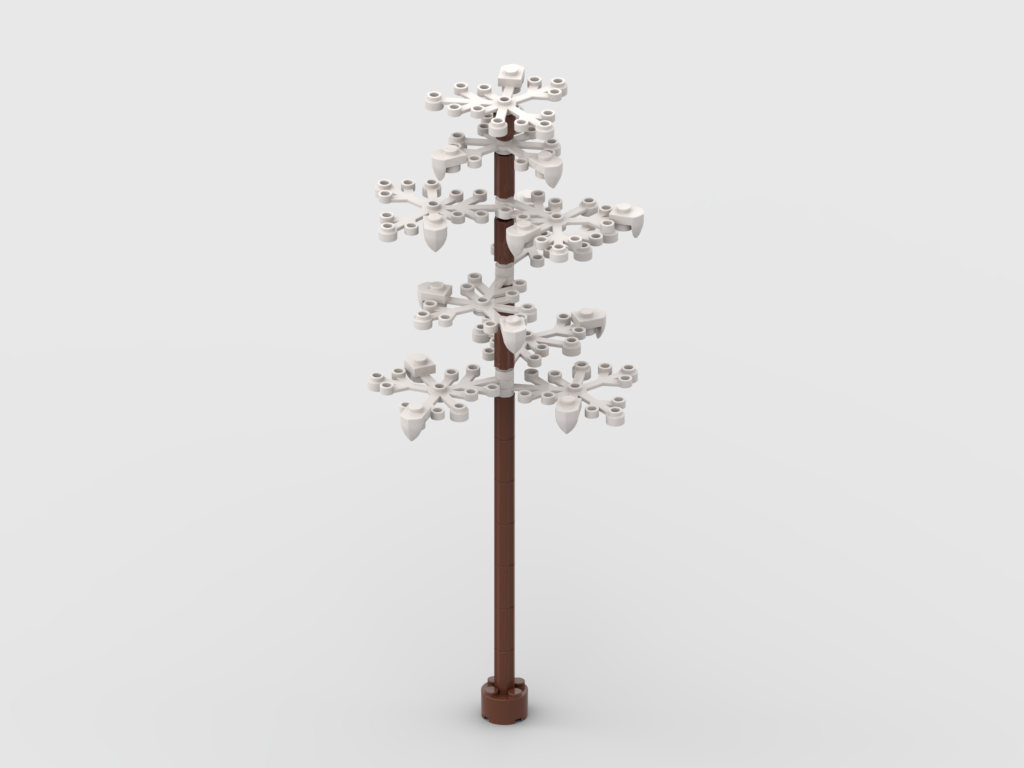 Winter Tree – Free MOC Instructions