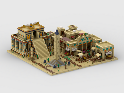 MOC - Ancient Egypt Diorama