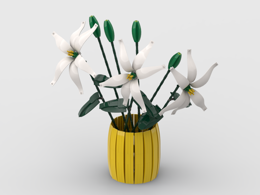 MOC - Lilian Flower in a vase