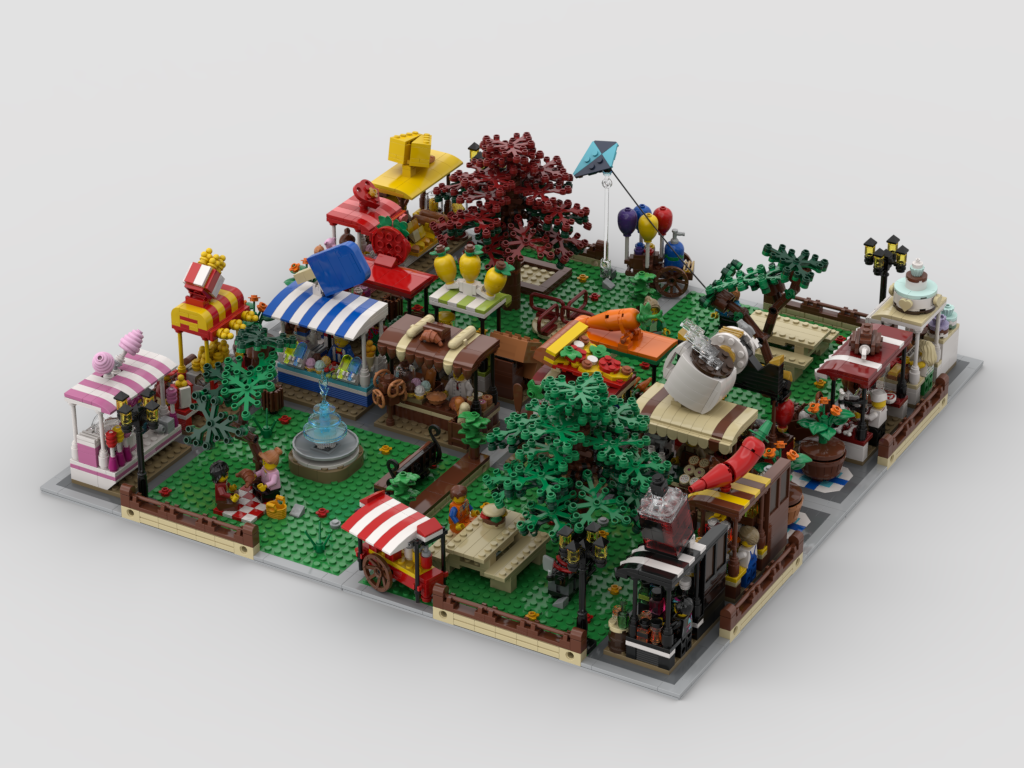 MOC - Market Series - 32 Stand + 2 Modular Display