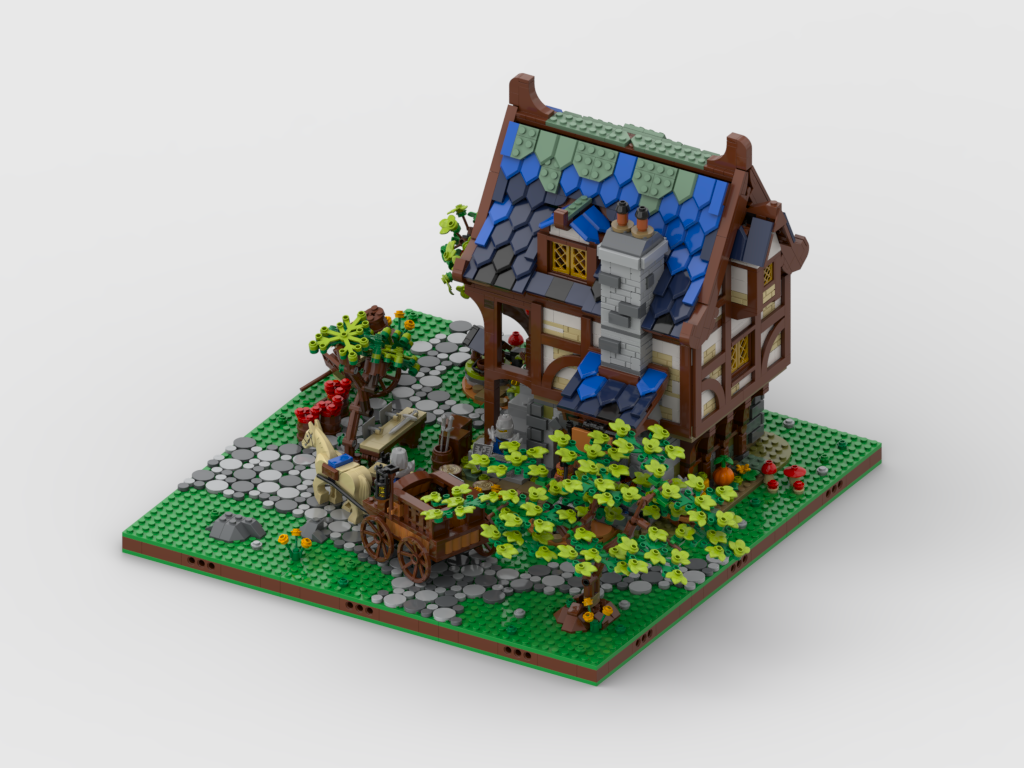 MOC - Display for set 21325 Medieval Blacksmith