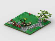 Load image into Gallery viewer, MOC - Display for set 21325 Medieval Blacksmith
