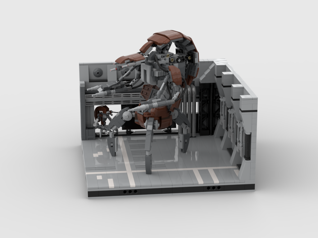 MOC - Display for set 75381 - Droideka