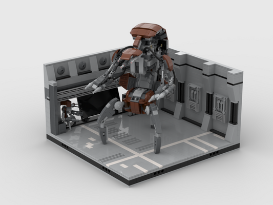 MOC - Display for set 75381 - Droideka