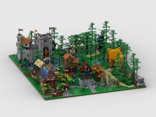 Lego diorama ideas sale