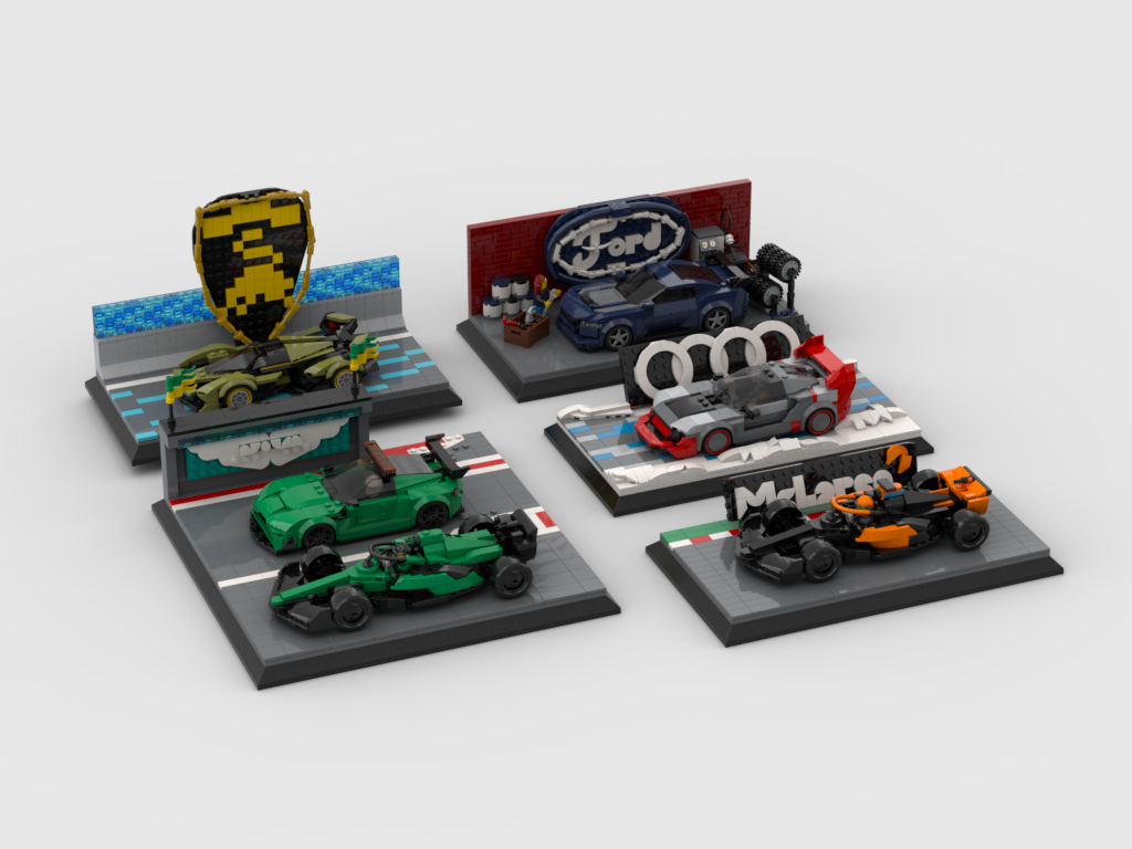 MOC - Speed Champions Display pack – How to build it