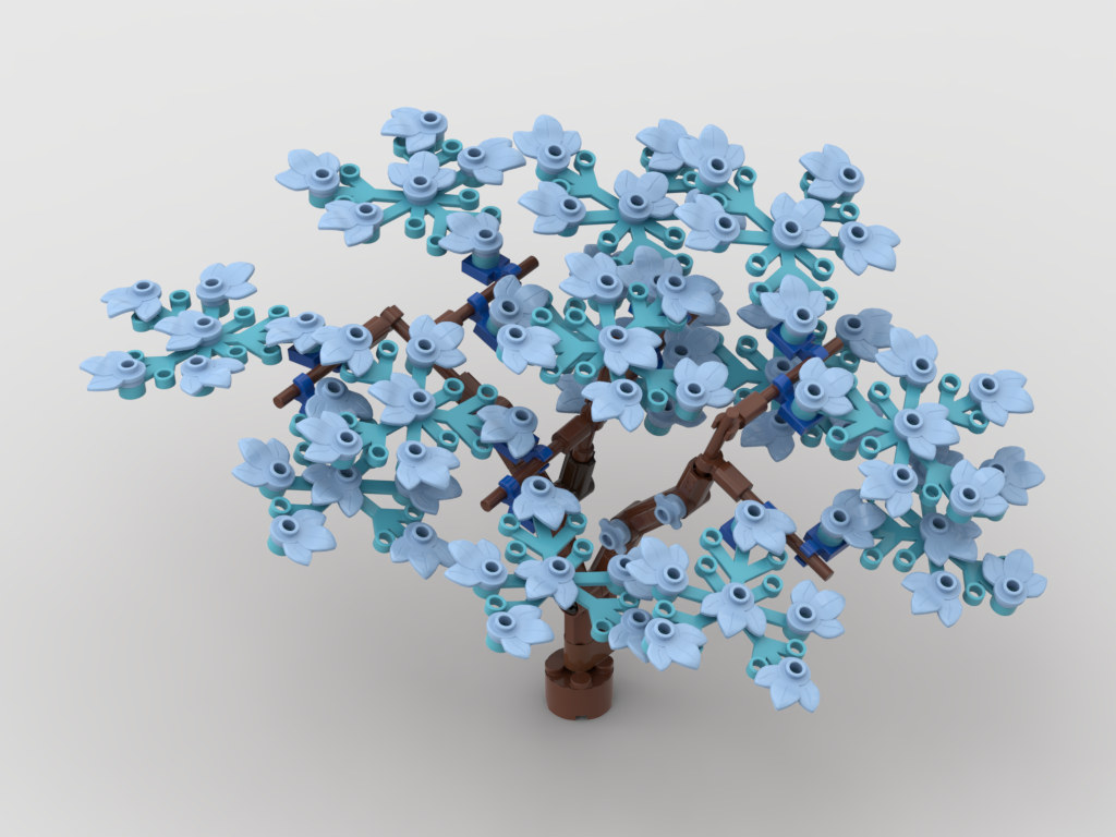 Lego Tree Stems Trees Lego MOC instruction – How to build it