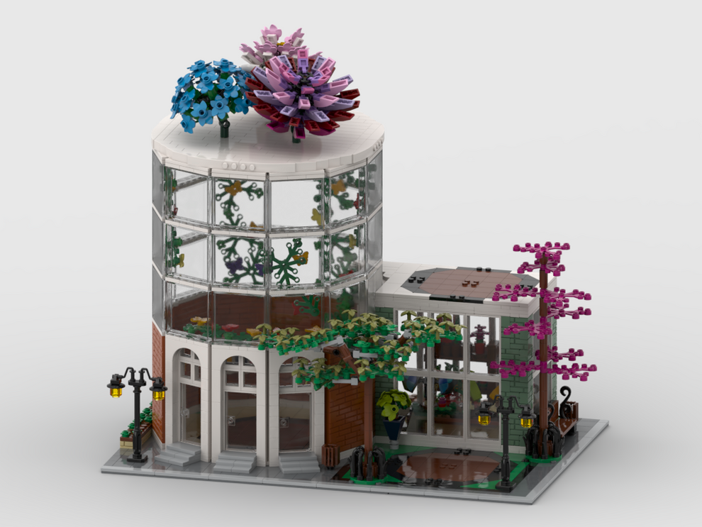 MOC - Modular Botanical Museum + Display for set 21342 The Insect Coll ...
