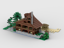 Load image into Gallery viewer, MOC- A cabin by the river
