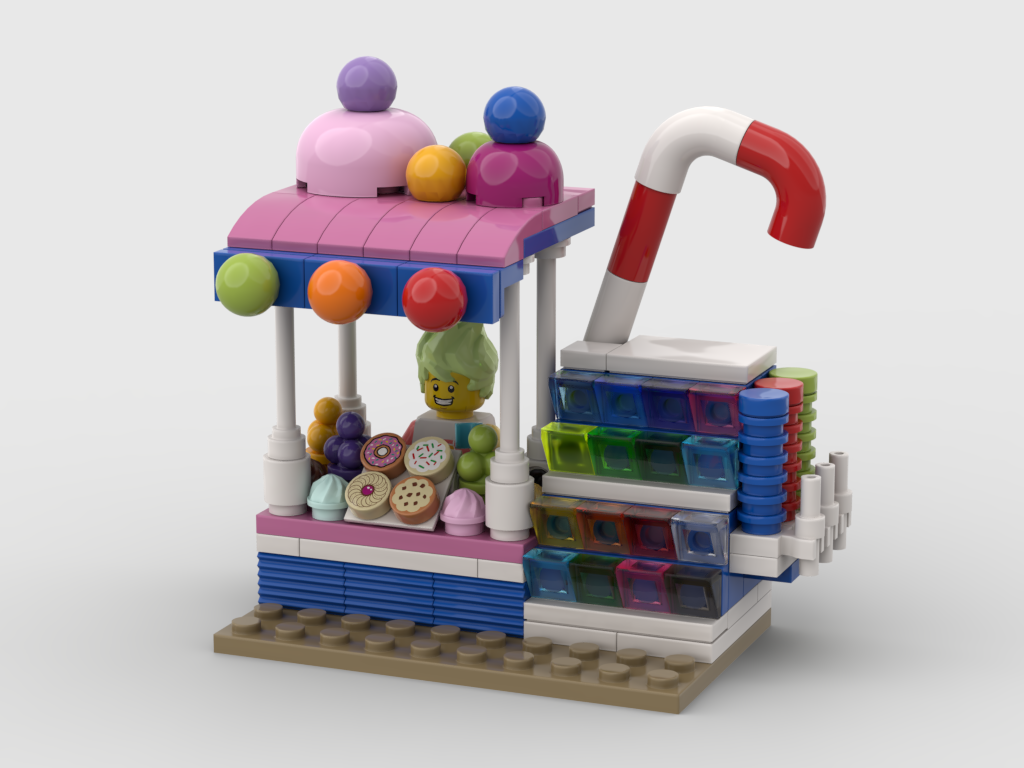 Matchmaker Candystand MOC - Candy Stand – How to build it