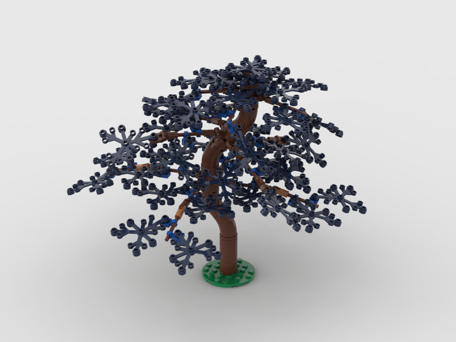 Lego Tree Stems Trees Lego MOC instruction – How to build it