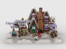 Load image into Gallery viewer, MOC - Winter Village - Display for set 10267 - Gingerbread House
