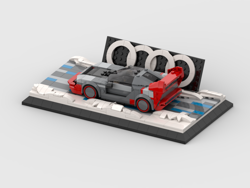 MOC - Display for set 76921 - Audi S1 e-tron quattro Race Car