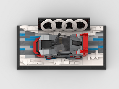 MOC - Display for set 76921 - Audi S1 e-tron quattro Race Car