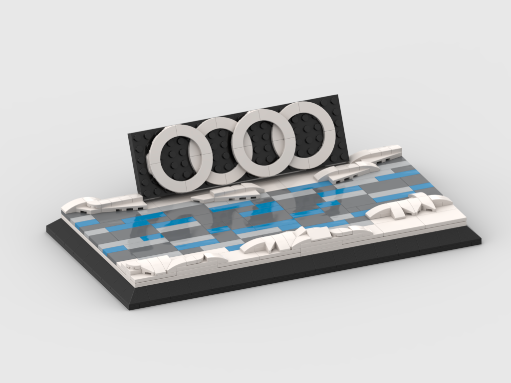 MOC - Display for set 76921 - Audi S1 e-tron quattro Race Car