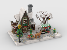 Load image into Gallery viewer, MOC - Winter Village - Display for set 10275 - Elf Club House
