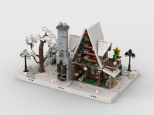 Load image into Gallery viewer, MOC - Winter Village - Display for set 10275 - Elf Club House
