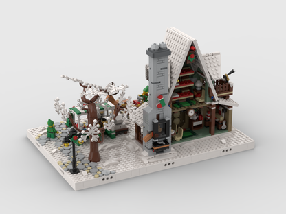 MOC - Winter Village - Display for set 10275 - Elf Club House