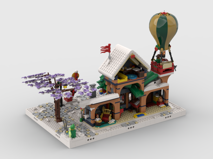 MOC - Winter Village - Display for set 10339 - Santa's Post Office