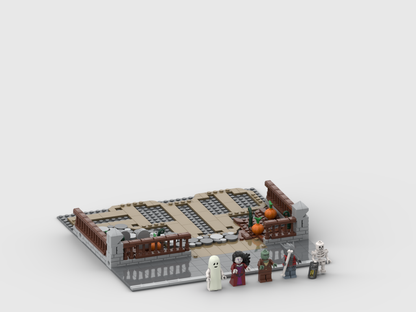 MOC - Modular display for set 31167 - Haunted Mansion