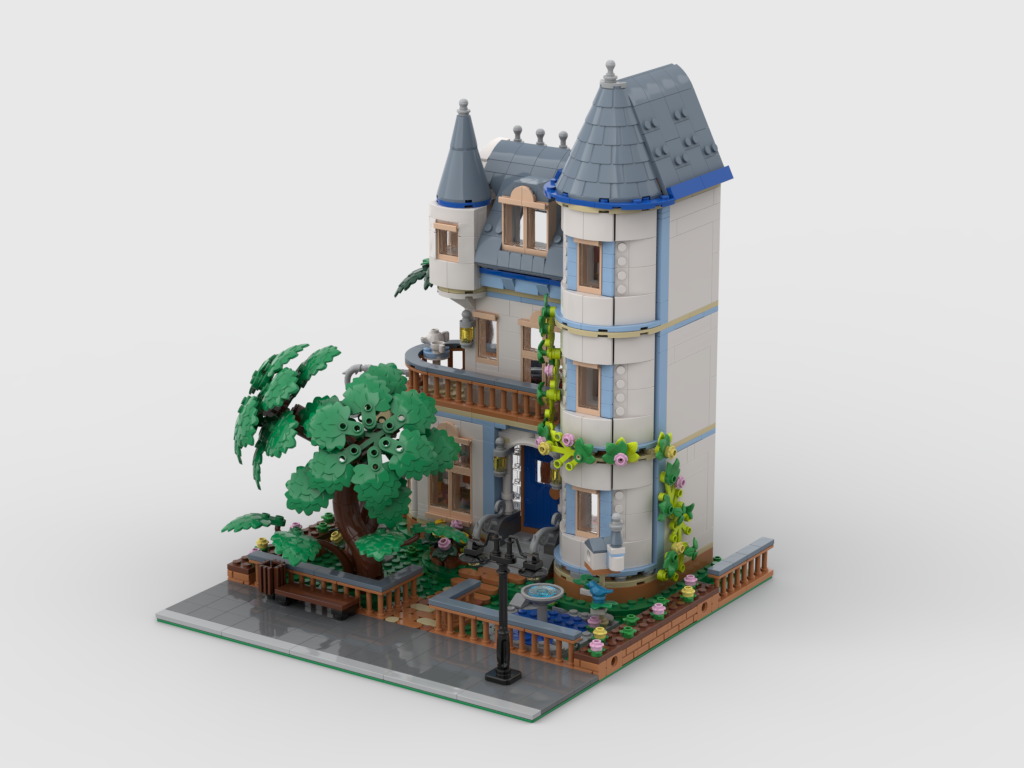 MOC - Modular Display for set 42638 Castle Bed and Breakfast