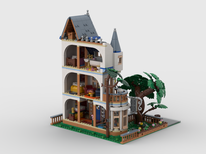 MOC - Modular Display for set 42638 Castle Bed and Breakfast