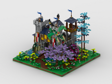 Load image into Gallery viewer, MOC - 48X48 Display for set 31120 Medieval Castle
