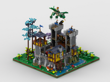 Load image into Gallery viewer, MOC - 48X48 Display for set 31120 Medieval Castle

