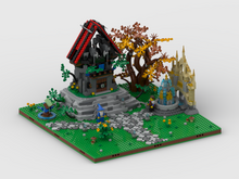 Load image into Gallery viewer, MOC - The majisto’s square display for set 40601 majisto’s magical workshop
