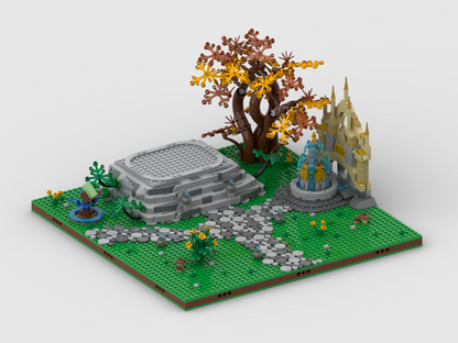 MOC - The majisto’s square display for set 40601 majisto’s magical workshop