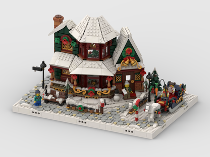 MOC - Winter Village - Display for set 11387-1 - Holiday House