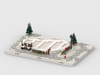 MOC - Winter Village - Display for set 11387-1 - Holiday House