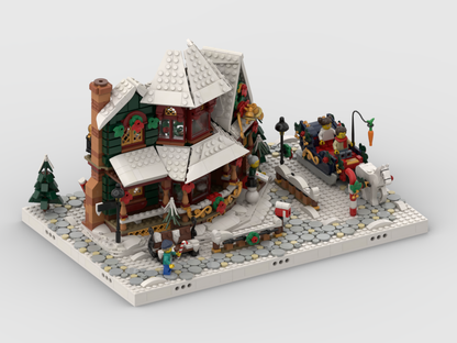 MOC - Winter Village - Display for set 11387-1 - Holiday House