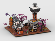 Load image into Gallery viewer, MOC - Display for set 60434 - Space Base and Rocket Launchpad
