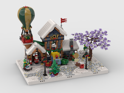 MOC - Winter Village - Display for set 10339 - Santa's Post Office