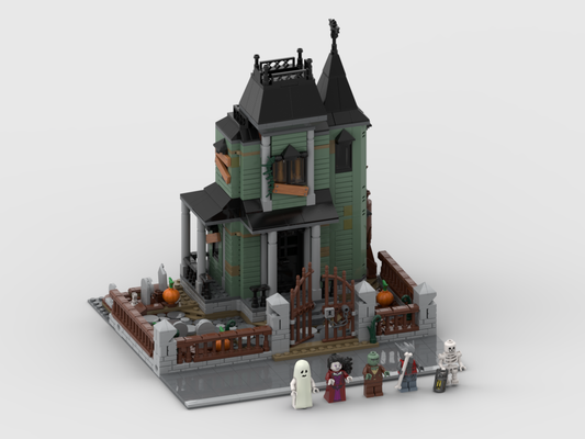 MOC - Modular display for set 31167 - Haunted Mansion