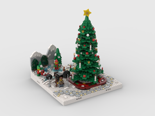 MOC - Winter Village - Display for set 40564 + 40573