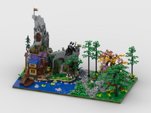 Load image into Gallery viewer, MOC - Display for set 21348 - D&amp;D Red Dragon&#39;s Tale
