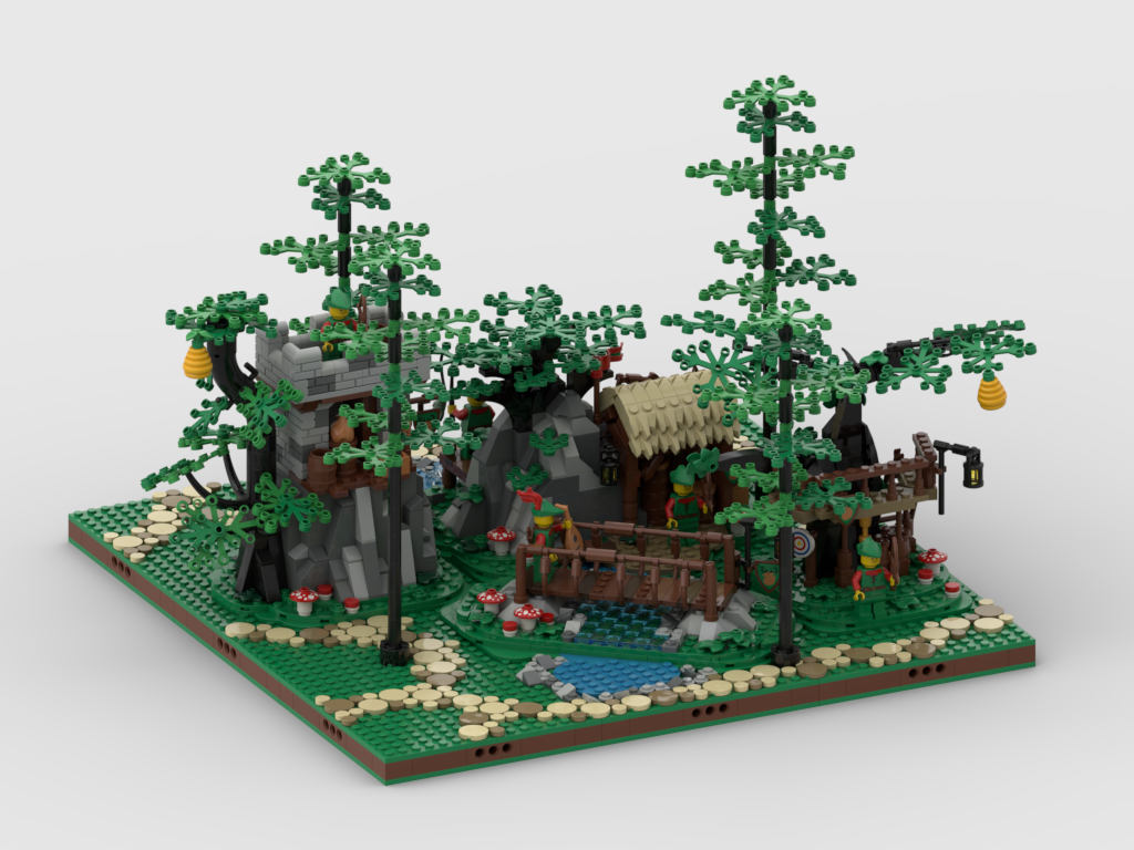 MOC - Forestmen Diorama #1