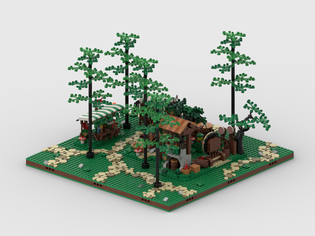 MOC - Forestmen Diorama #2