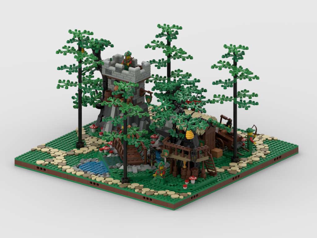 MOC - Forestmen Diorama #1
