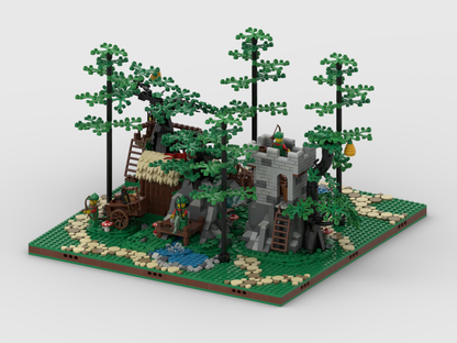 MOC - Forestmen Diorama #1