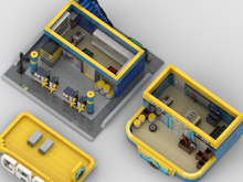 Load image into Gallery viewer, MOC - Modular Gas Station
