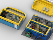 Load image into Gallery viewer, MOC - Modular Gas Station
