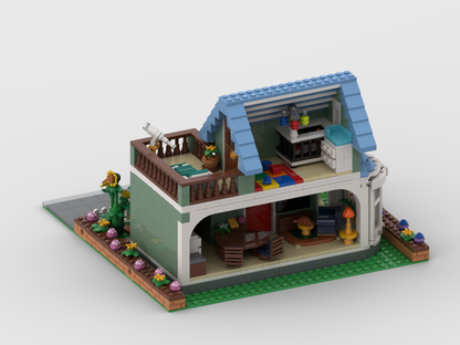 MOC - Cozy Sunflower Cottage