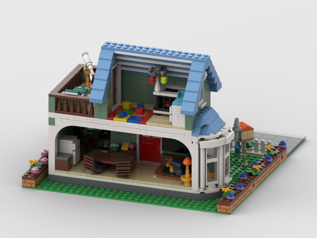 MOC - Cozy Sunflower Cottage