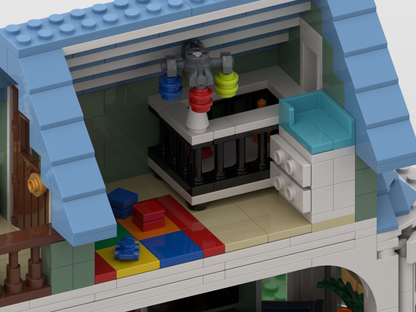 MOC - Cozy Sunflower Cottage