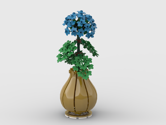 MOC - Hydrangea Flower